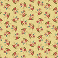 Benartex Fabric - Tossed Roses Medium Cotton (Follow Your Joy)