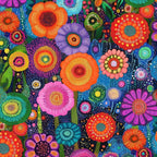 Timeless Treasures - Bright Floral Multi (Jubilant) FL-CD4426