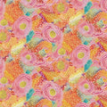 Timeless Treasures - Packed Medallion Floral Bright (Jubilant) FL-CD4429