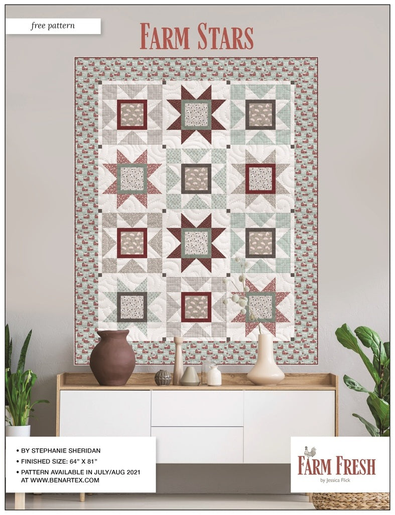 Benartex - Farm Stars KIT (Farm Fresh)