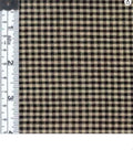 Rustic Woven - Natural & Black Checkered