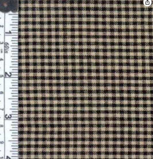 Rustic Woven - Blk/Tan (1/8 Check)
