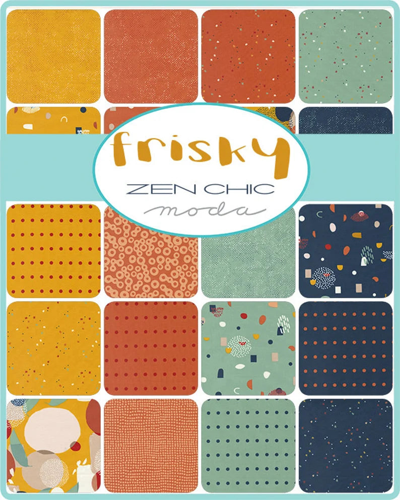 Moda "Frisky" fabric by Zen Chic 1775 13