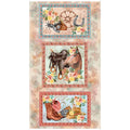 Benartex Fabric - Gone Country Panel (Multi-Colored)