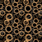 Benartex Fabric - Lasso Allover Black (Gone Country)