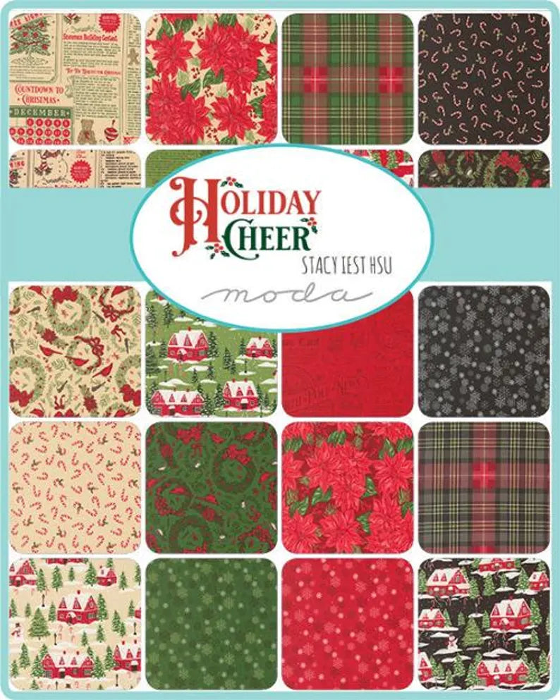 Moda Holiday Cheer fabric collection by Stacy Iest Hsu.