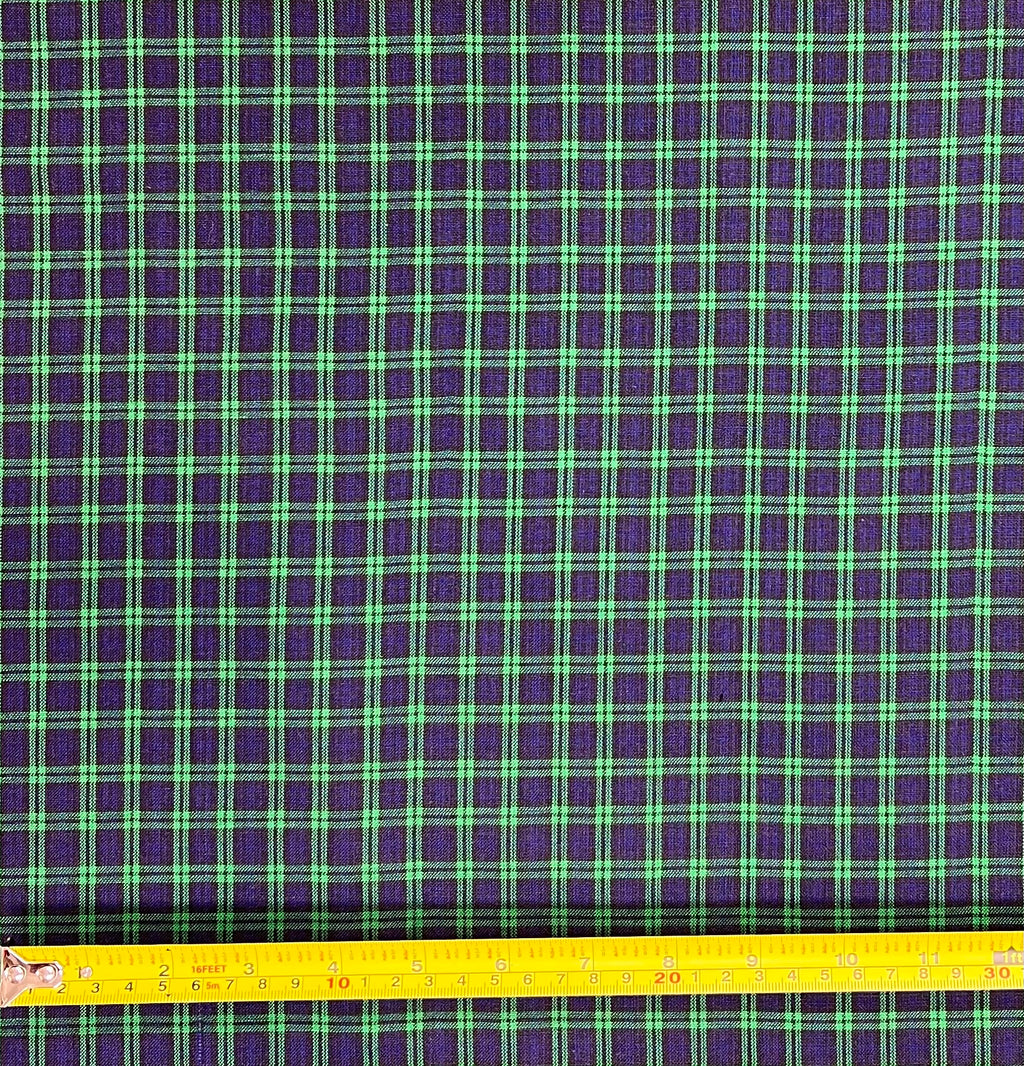 Classic Tartan - Black Watch Plaid Fabric