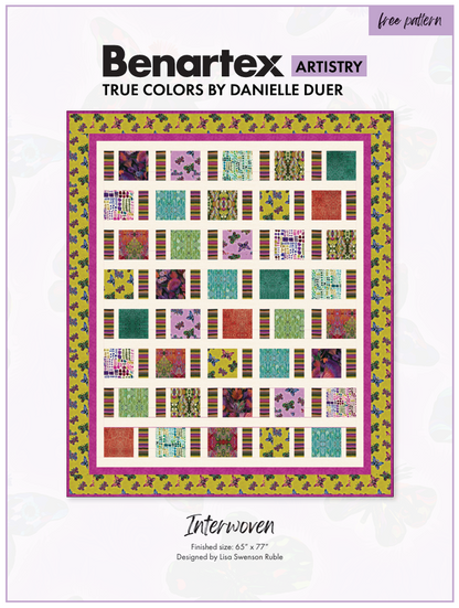 Benartex Fabric - Affinity in Violet