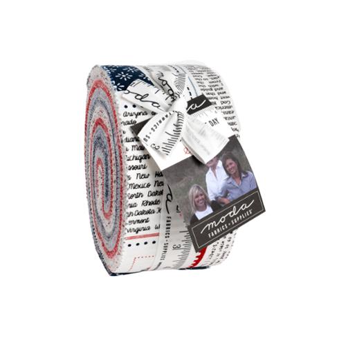 Moda Fabrics - Independence Day Jelly Roll (55720JR)