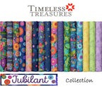 Timeless Treasures - Multi Floral in Multi (Jubilant) FL-CD4431