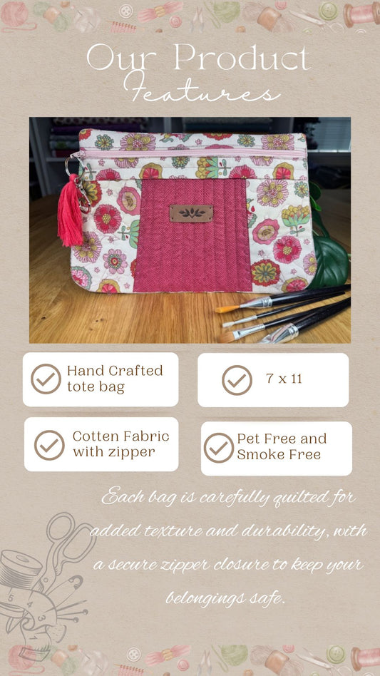 Small bag with Zipper 7 x 11