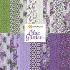 Northcott - Leafy Blender Green (Lilac Garden) 25403-74