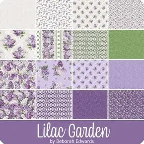 Northcott - Leafy Blender Lavender (Lilac Garden) 25403-88