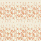 Benartex Fabric - Loopy Lace Terracotta Natural (Modern Vintage: Treasured)