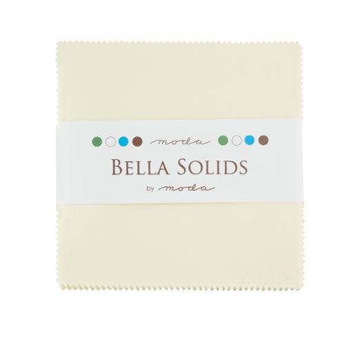 Bella Solids fabric swatch by Moda on a white background, Sold by Sewing Bee Studio.