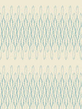 Benartex Fabric - Loopy Lace Aqua/Natural (Modern Vintage: Treasured)