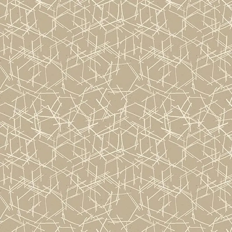 Benartex Fabric - Chisel Tan (Modern Vintage: Treasured)