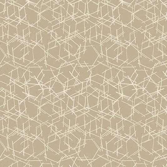 Benartex Fabric - Chisel Tan (Modern Vintage: Treasured)