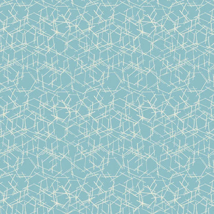 Benartex Fabric - Chisel Aqua (Modern Vintage: Treasured)