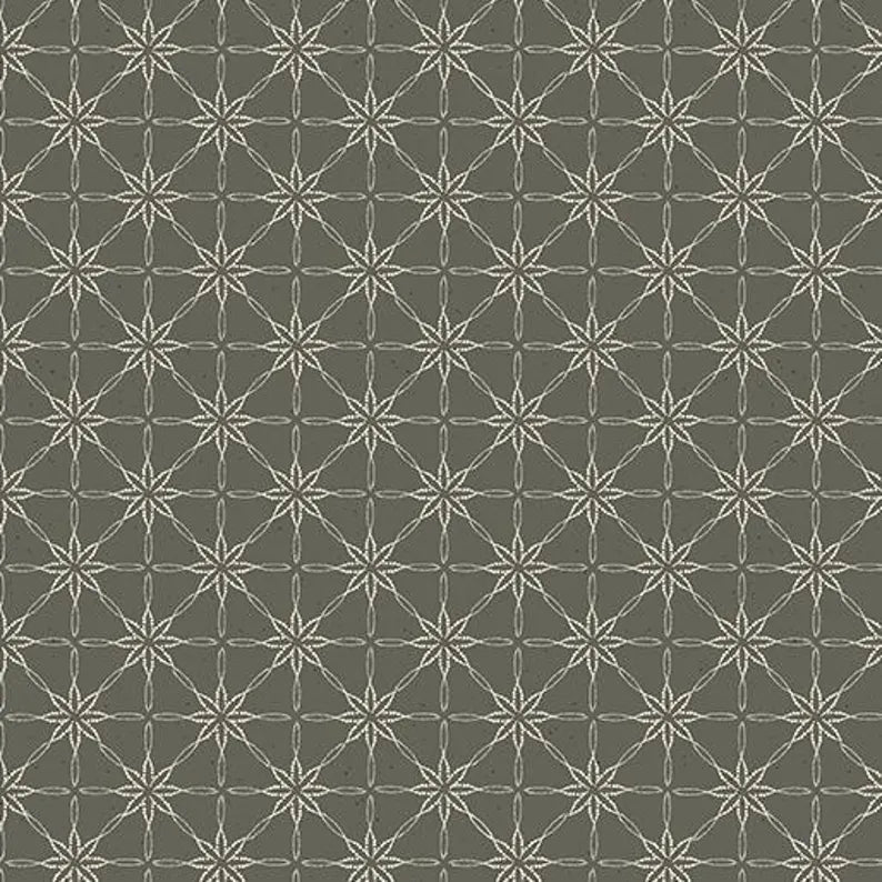 Benartex Fabric - Daisy Doily Mocha (Modern Vintage: Treasured)