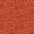 Benartex Fabric - Etched Glass Dark Terracotta (Modern Vintage: Treasured)