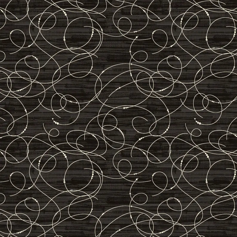 Benartex Fabric - Etched Glass Earth (Modern Vintage: Treasured)