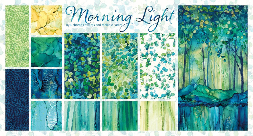 Northcott - Morning Light Lt Blue Multi (Morning Light) B25283-44