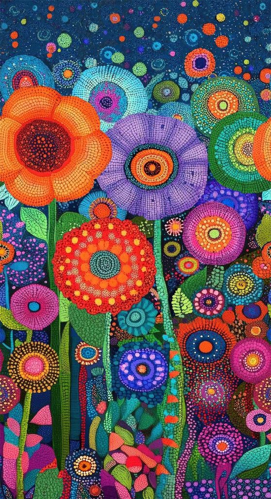 Timeless Treasures - Jubilant Floral 24" PANEL Multi (Jubilant) PAN-CD4425
