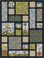 Benartex - Dot Black/Cream (Prairie Chicks) 16758-91