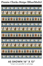 Benartex - Prairie Chicks Stripe Blue/Multi (Prairie Chicks) 16753-55