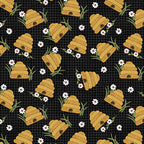 Benartex - Prairie Hive Black (Prairie Chicks) 16755-12