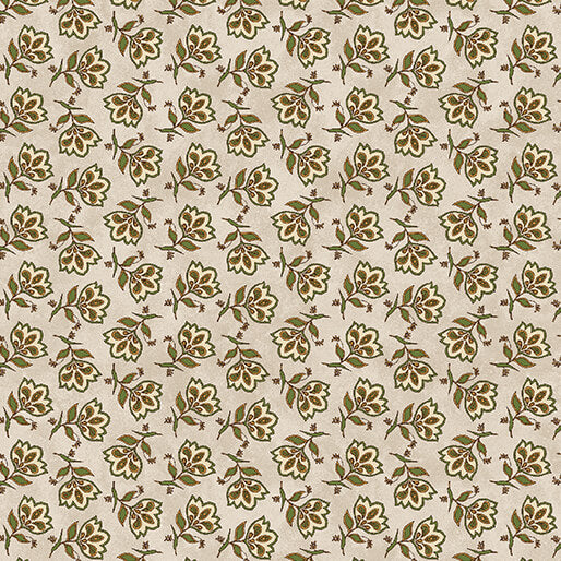 Benartex - Tossed Jacobean Natural (Prairie Chicks) 03114-74