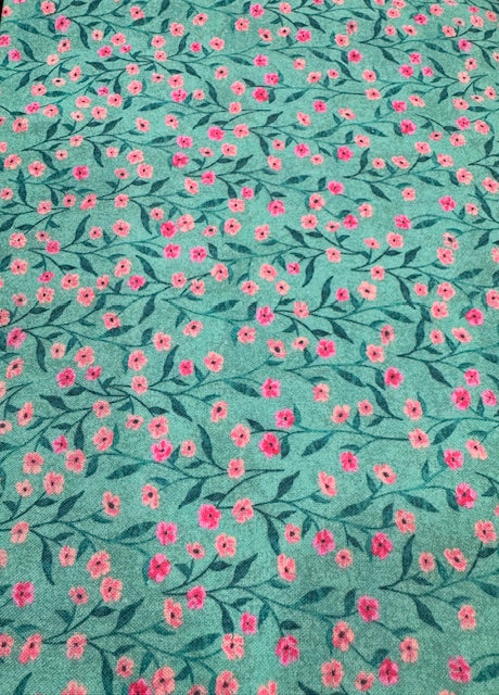 Windham Fabrics - Poppy Teal (53456-3)