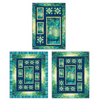 Northcott - Morning Light Splotches Blue (Morning Light) 25290-44