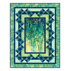 Northcott - Tree Water Texture Green (Morning Light) 25284-72