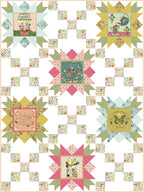 Benartex Fabric - Tossed Roses Medium Cotton (Follow Your Joy)