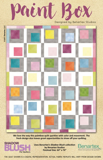 Benartex Fabric - Shadow Blush Aruba (Shadow Blush Basic)