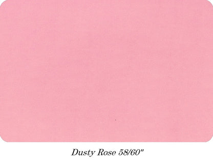 SHANNON - Solid Cuddle 3 Dusty Rose (Solid Cuddle Minky) SF31347