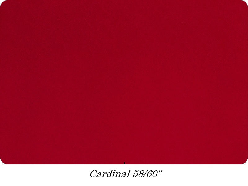 SHANNON - Solid Cuddle 3 Cardinal (Solid Cuddle Minky) SF53838