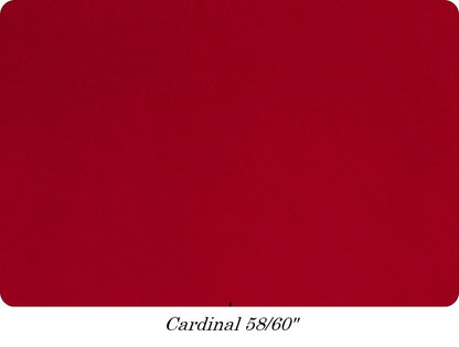 SHANNON - Solid Cuddle 3 Cardinal (Solid Cuddle Minky) SF53838