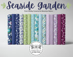 Benartex - Cottage Garden Aquamarine (Seaside Garden) 17180-24