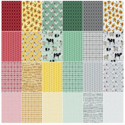 Benartex -Spring Hill Farm Layer Cake 10″ Squares