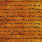 Paintbrush Studio - Constitution Words Amber (Defenders of Freedom)