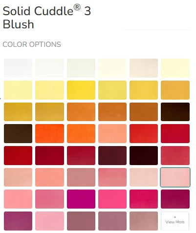 SHANNON - Solid Cuddle 3 Blush (Solid Cuddle Minky) SF32858