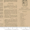 MODA - Alcott Text and Words Oatmeal (True Love) 5263-12