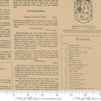MODA - Alcott Text and Words Oatmeal (True Love) 5263-12