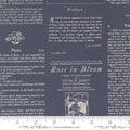 MODA - Alcott Text and Words Twilight (True Love) 5263-13