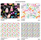 Timeless Treasures - CATurday White (Are You Kitten Me?) AT-CD4385