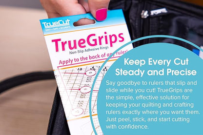 TRUECUT - TrueGrips Non-Slip Quilting Supplies Package