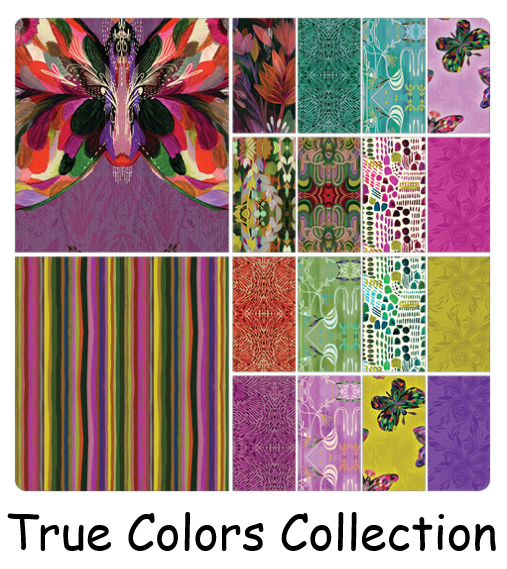 Benartex Fabric - Fantasia in Purple (True Colors)